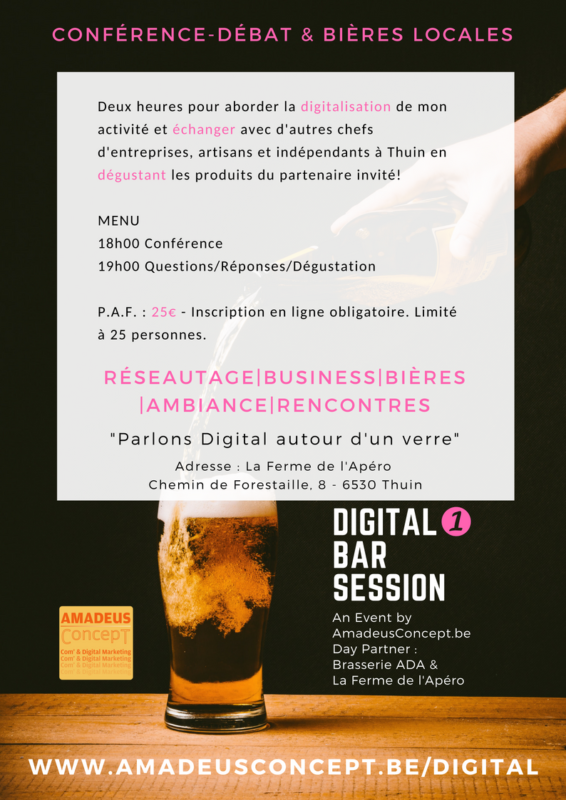 Visuel de l'événement Digital Bar Session