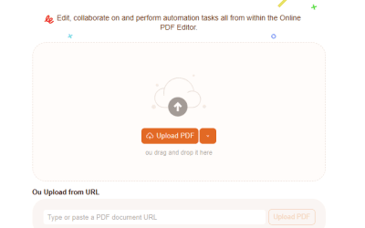 Zoho PDF editor – Outil d’édition PDF gratuit en ligne
