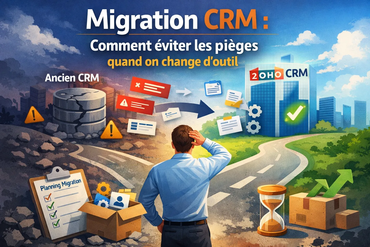 Migration CRM : comment éviter les pièges quand on change d’outil