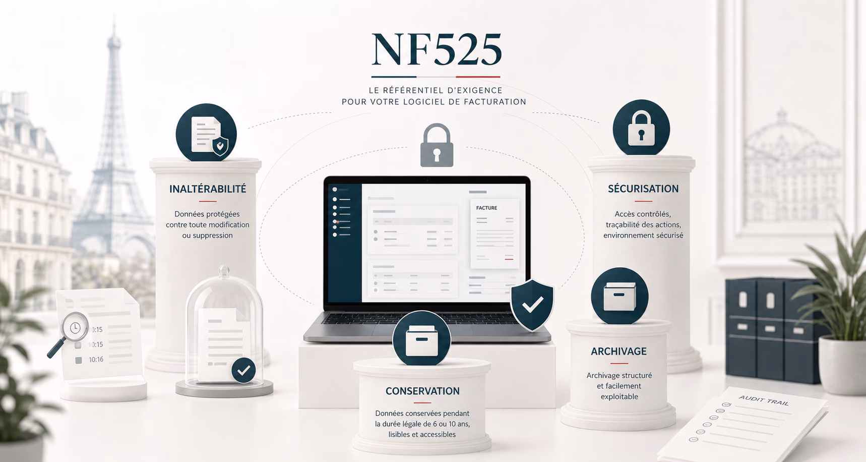 Norme NF525 : ce qu&rsquo;elle impose vraiment à un logiciel de facturation